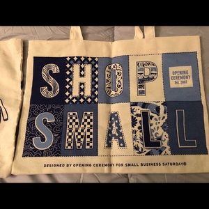 Bags - 2 Shop Small Canvas Tote Bags Bags - 2 Shop Small Canvas Tote Bags